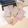 Kawaii Cartoon 3D Relief Sticker Cute Crystal Jelly Patch For Mobile Phone Case Mirror Scrapbook Journal Animal Decor