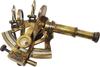 Antiker Messing Funktionierender Marine Sextant Sammlerstück Vintage Nautisches Schiff Astrolabium
