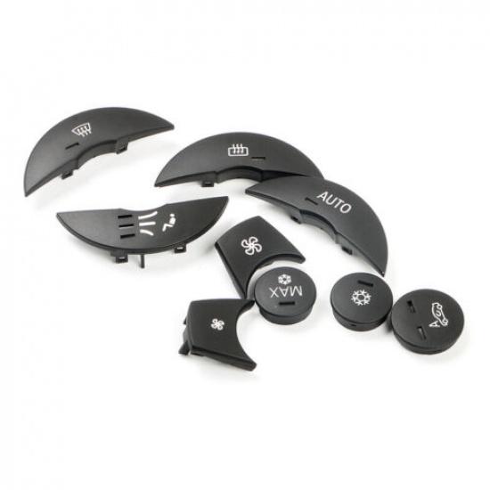 9x/Set Front Dashboard AC Air Conditioner Key Button Trim For BMW Z4 E89 09-16