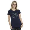 Netflix Womens/Ladies The Witcher Wolf Logo Cotton T-Shirt