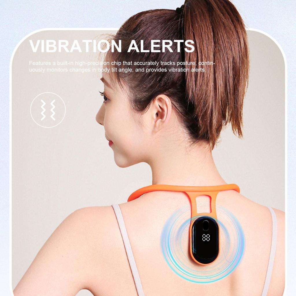 Smart Posture Corrector with Smart Vibration Reminder Back Straightener Realtime Scientific Monitoring for Women Men Kids