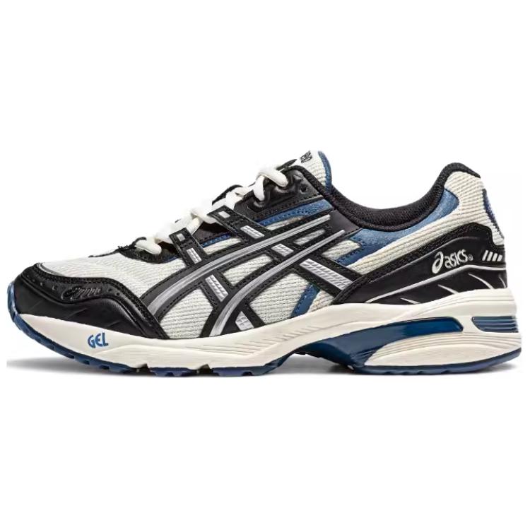 Asics Gel-1090 Retro Comfortable Cushioning Breathable Support Low-Top Running Shoes Unisex Sneaker Beige Black 1203A243-102