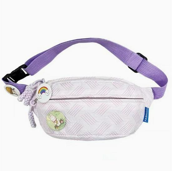 Stilvolle koreanisch-japanische Bauchtasche: Damen Umhängetasche mit mehreren Fächern für Radfahren und den täglichen Gebrauch