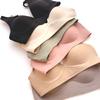 Push Up Bra Backless Women Jelly Bras Low Cut Sexy Plunge Brassiere Open Back Wedding Underwear Invisible Seamless Deep V Lingerie
