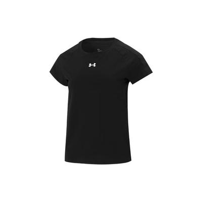 Logo Sports Round Neck Comfortable Breathable Casual Short Sleeve T-Shirt Women T-Shirts Black 22500523-001