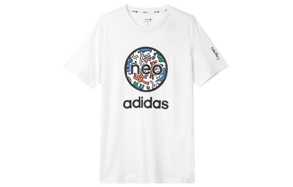 Adidas Neo x · Keith Haring T Shirt Unisex White HD7265