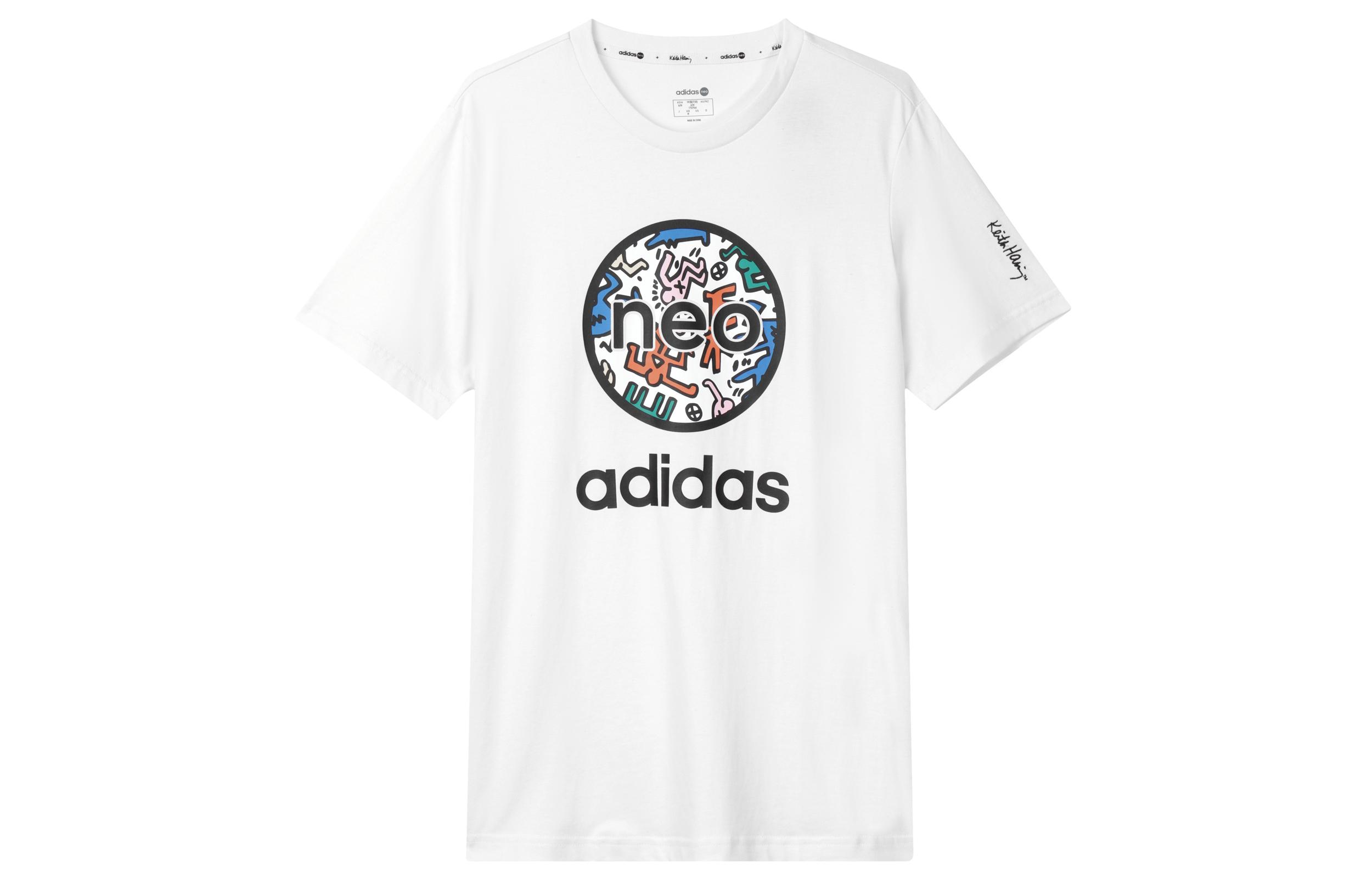 Adidas Neo x · Keith Haring T Shirt Unisex White HD7265 L