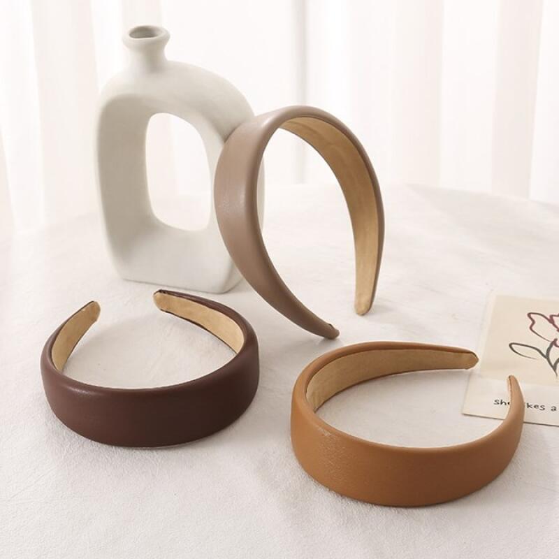 Women s Street Fashion Hairband Updo brown