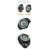 [LAD WEATHER] Diver's Watch Depth Gauge Water Temperature Gauge (Black (Standard LCD))