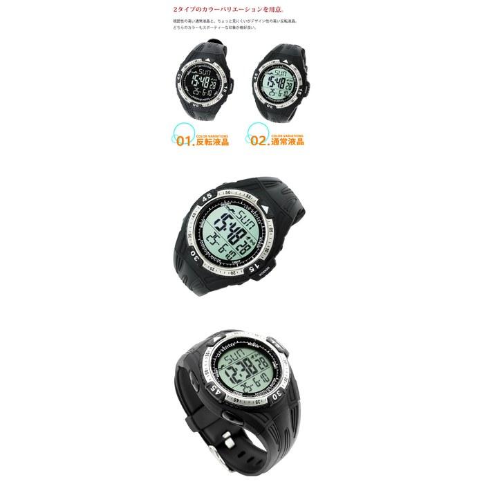 [LAD WEATHER] Diver's Watch Depth Gauge Water Temperature Gauge (Black (Standard LCD))