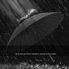 Super Strength Windproof 24 Ribs Umbrella Auto Open Long Handle Large Men Business Umbrella Reinforced Frame Sunshade For Female