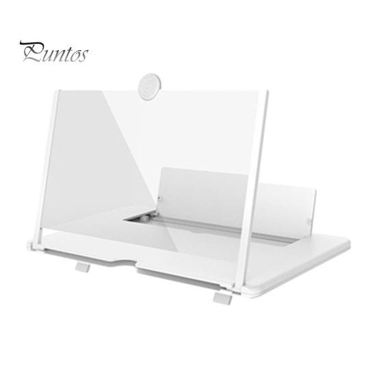 Desktop Phone Stand 10/12/14/16/18-Inch Screen Magnifier Foldable Holder with Mobile Enlarger Amplifier Movies Videos Smartphone Magnifying Projector