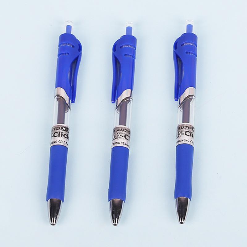 K35 Click Gelpen 0,5 mm Bolpunt - Zwart, Rood, Blauw voor Studenten en Kantoorgebruik
