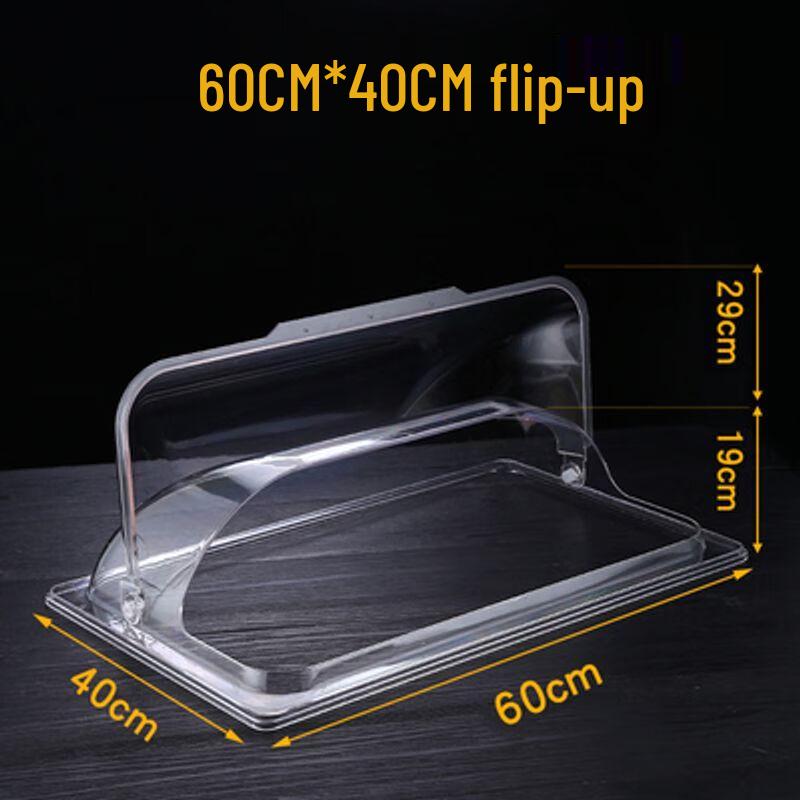 Rectangular Stainless Steel Buffet Food Cover with Lid