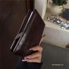 Women's All-in-One Leather Travel Wallet: Passport, Ticket & Card Holder