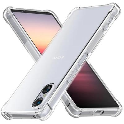 Custodia trasparente antiurto di lusso per telefono cellulare Sony Xperia 1 IV 5 III 10 II 10V 1V 5V 10VI 5VI VI 5G Cover posteriore trasparente antiurto
