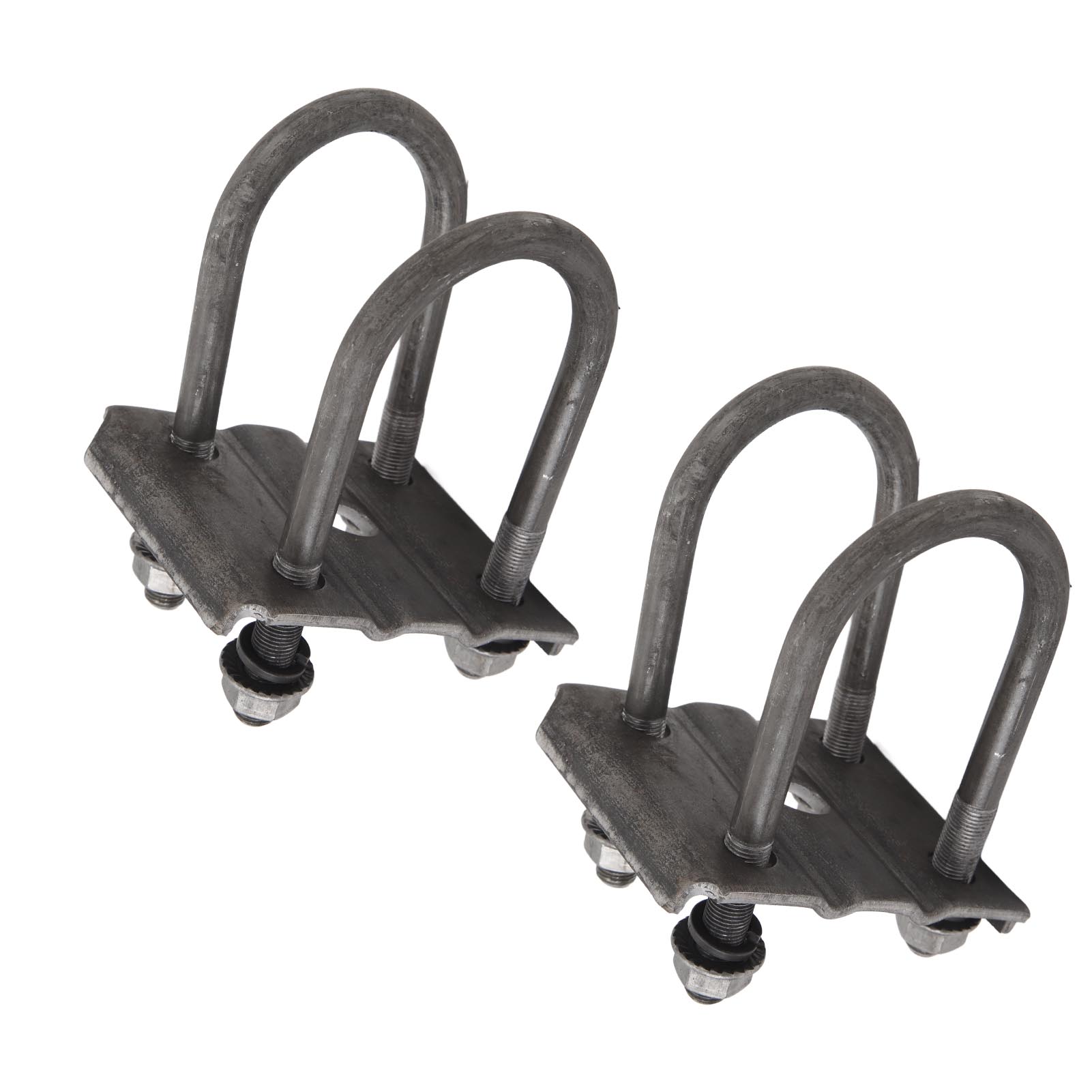 

Комплект U-болтов для прицепа из легированной стали с горячим цинкованием для оси 3500 фунтов, круглая 2 3/8 дюйма, длина 5 1/2 дюйма, диаметр 1/2 дюйма