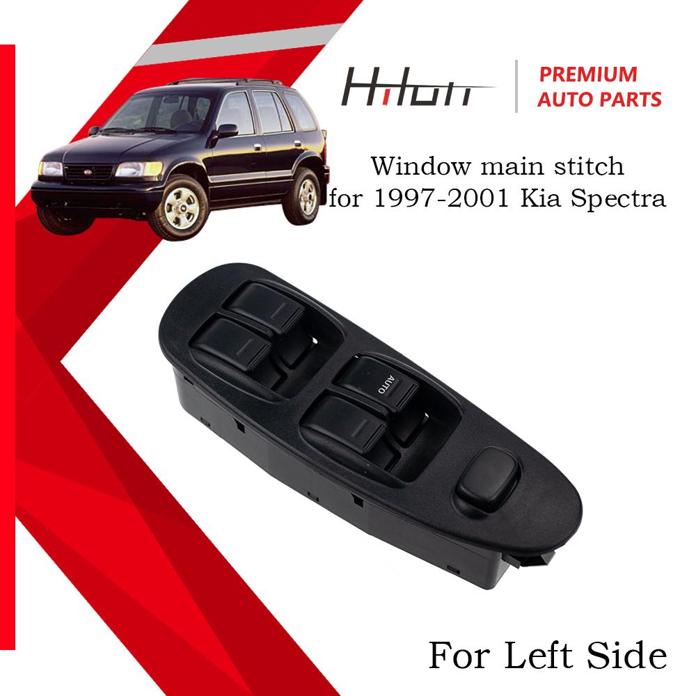 Left Side Electric Control Power Front Window Main Switch for Hyundai Kia Spectra