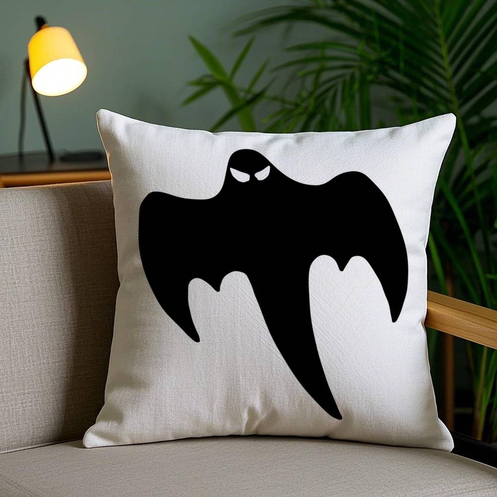 Luxury Car K-koenigsegg Logo Pillow Case Office Sofa Dorm Chair Back Short Plush Double-sided Printing Home  Cushion Cover