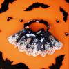 Halloween Haustier Welpe Spitze Schal Feiertags Halsband für Katzen Hunde Spitze Haustier Sabbertuch Kürbis Schneeflocke Feiertagsdekoration Zubehör