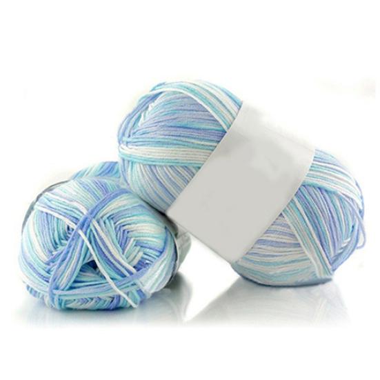 1Pc 50g Per Skein Soft Bamboo Crochet Cotton Knitting Baby Knit Wool Yarn