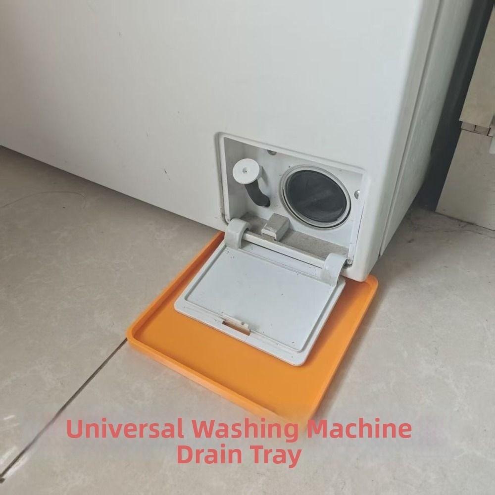 Anti-Overflow Washing Machine Drain Tray 3D Printed Washing Machine Drain Pan  Household