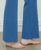 Debiweeo Semi-Bootcut Elastic Waist Pants Devi-B0070-Blue