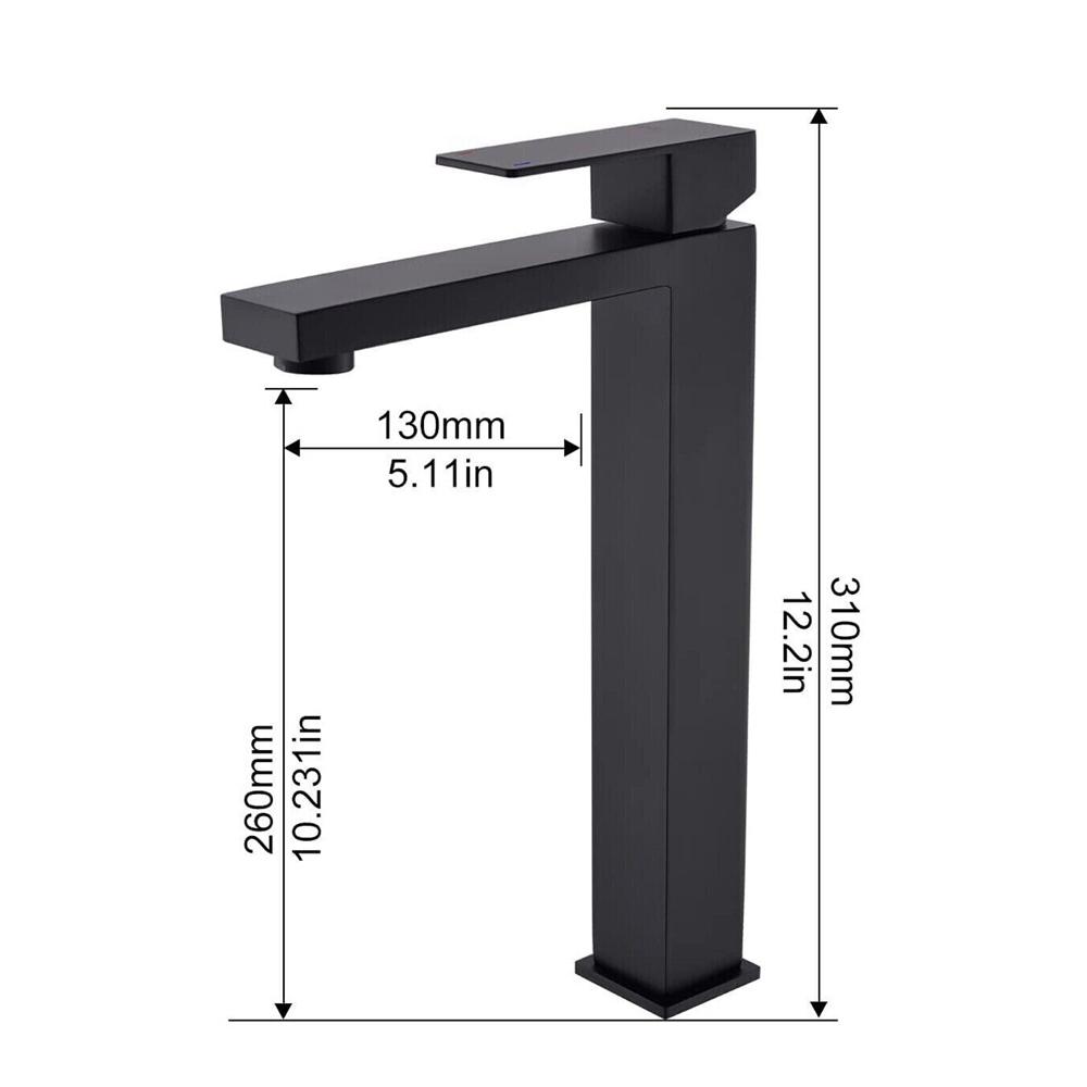 Basin Faucet Bath Basin Single Hand Waterfall Mixer Faucet