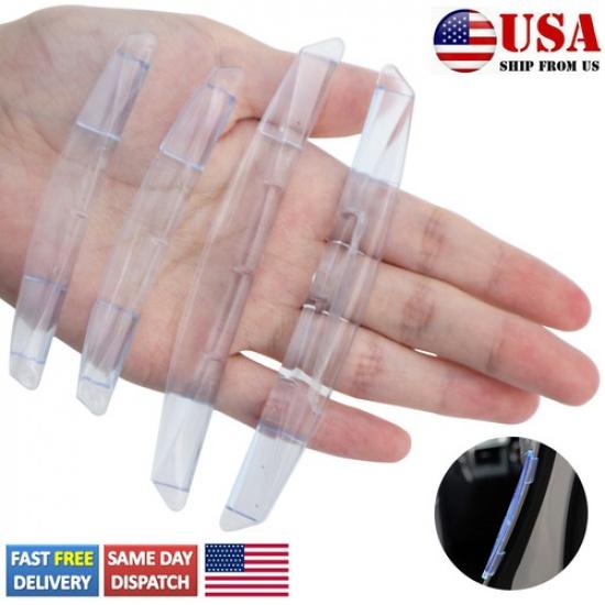 4x Car Door Edge Scratch Guard Anti-Collision Protector Strip Cover Accessories