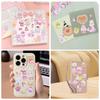 Set of 4 Squishy 3D Stickers with Cute Animal Perfect for and Sticky Decorations for Kids and Craft and Gifts Characters, Decorating, Treats, Diaries,