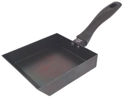 Fujita metalowa patelnia Tamagoyaki żelazna duża wykonana w japonii słodki Tamagoyaki specjalny rzemieślnik 068206