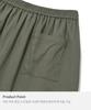 KIIMUIR (Women) Summer Semi-Wide Linen Pants_Khaki
