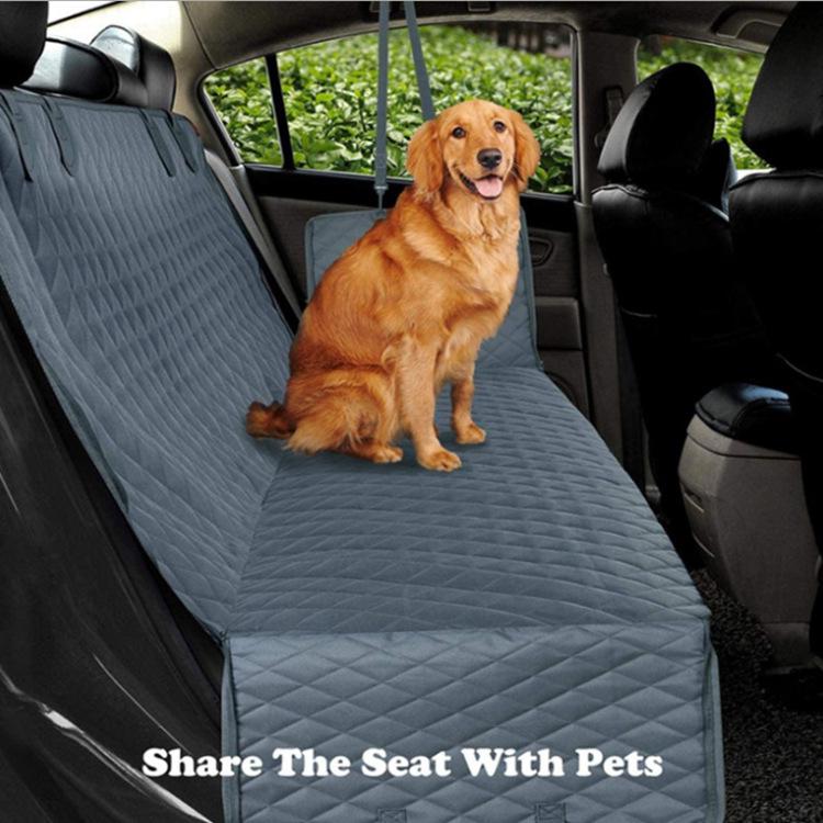 Exclusive Gray Mesh Waterproof Pet Car Seat Mat