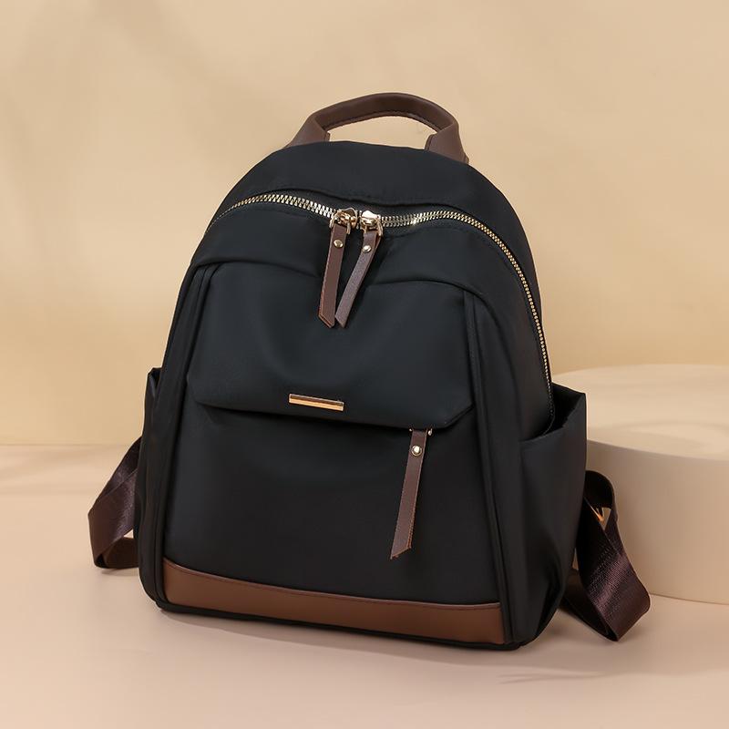 Backpack Women's Small Backpack New Trendy Nylon Cloth Women's Bag Versatile Fashion Commuter Bag Casual Bag