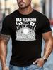 """Bad Religion""" Grafisch T-shirt - Zwart