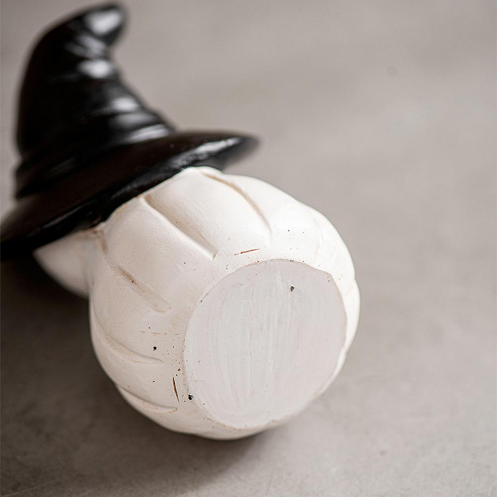 Halloween Ornament Halloween Indoor Decor Spooky Halloween Ghost Resin Figurines for Table Shelf Office Desktop Home Garden