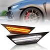 NSLUMO Led Side Marker Lights for Honda Civic 2016 2017 2018 2019 2020 2021 Sedan Coupe Hatchback Led Switchback Amber Side Marker Turn Signals White