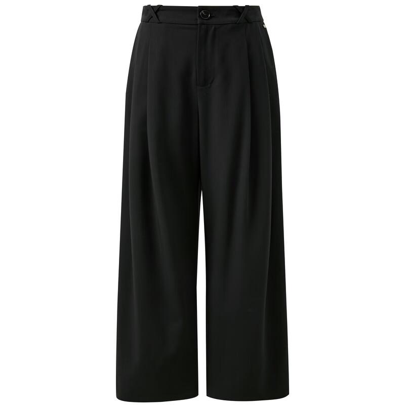 Sancai 2025 Autumn Loose Drape Wide-Leg Casual Trousers