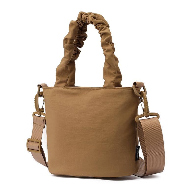 Solid Color Handbag Women's Lightweight Shoulder Bag