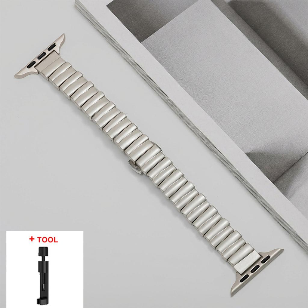 Irregular Metal Strap For Apple Watch Ultra3 49mm 38 40 41 42 44 45 46mm Luxury Stainless Steel Strap For iWatch 11 10 9 8 7 SE3