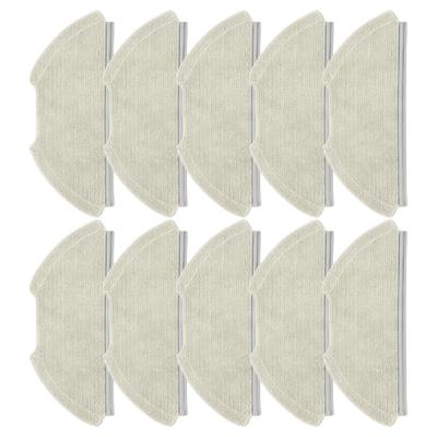 Microfiber Mop Cloths Kit for AIRROBO For T20 For FIXR For T20 Robot Vacuum Cleaner Floor Mopping 4 Pack and 10 Pack Options