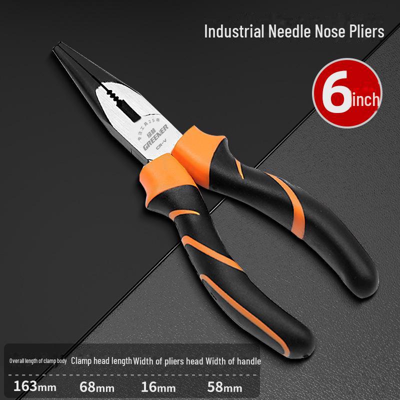 Green Forest 8-Inch Multi-Function Wire Cutters & Pliers – Industrial-Grade Hand Tool for Electricians