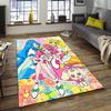 1pc Pretty Cure2 Design Area Rug - Non-Slip, Soft & Cozy Floor Mat for Living Room, Bedroom, Office - Indoor/Outdoor Decorative Carpet