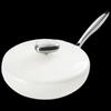 Velosan White Magnolia Maifan Stone Non-stick Frying Pan