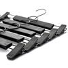 Trousers Hanger Rack Home Creative Mini Flocking Clothes Hanger Easy Hook Closet Organizer Hangers for Clothes Pants