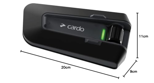 Cardo PACKTALK NEO Motorcycle Intercom, Single Set for 1-15 People, Official Japanese Product, PTN00001