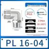 Connecteur Rapide Pneumatique en Acier Inoxydable 304