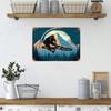 Vintage Metal Wall Sign Retro Decorative Plaque for Home Bar Garden