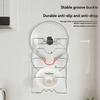 Porta Coperchi Pentole Multifunzione da Parete per Cucina Domestica, Perforato a Cinque Strati