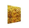 Glass Protective Plate for the Stove 50x52 Honey